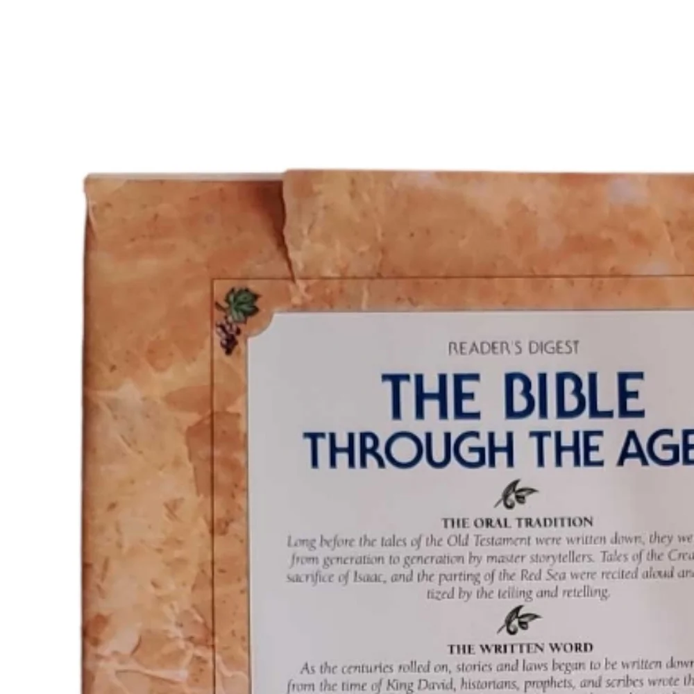 Editors of Readers Digest Large Hardcover Study of The Bible History Jesus